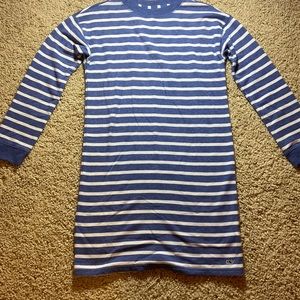 Vineyard Vines girls striped long-sleeve dress
